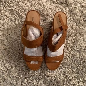 Nine West Wedge Sandals PRICE DROP MOVING SALE!